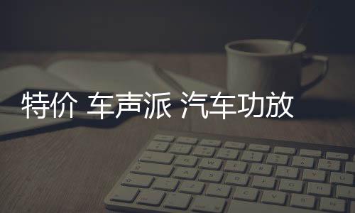 特價(jià) 車(chē)聲派 汽車(chē)功放汽車(chē)音響大功率2聲道二路車(chē)載低音炮功放機(jī)