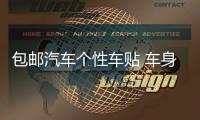 包郵汽車個(gè)性車貼 車身貼 搞笑全車貼彩色車貼豹子劃痕貼拉花貼紙