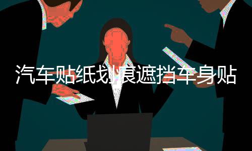 汽車貼紙劃痕遮擋車身貼車頭前保險(xiǎn)杠遮蓋拉花改裝飾搞笑創(chuàng)意個(gè)性