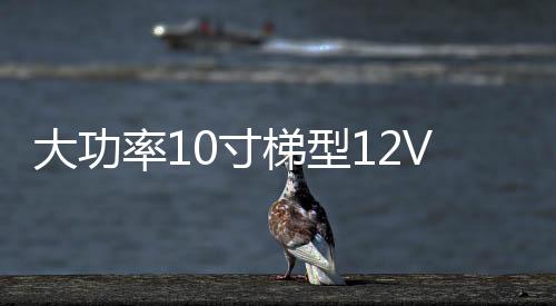 大功率10寸梯型12V24V改裝汽車載有源低音炮220V插卡藍(lán)牙音響音箱