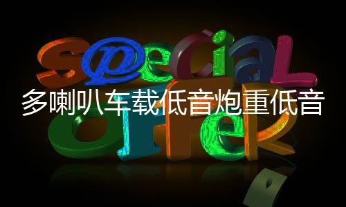 多喇叭車(chē)載低音炮重低音12V汽車(chē)音響24V貨車(chē)低音炮家用音箱220V