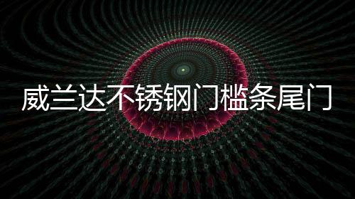 威蘭達不銹鋼門檻條尾門后備箱護板飾條防擦貼片內(nèi)飾改裝配件用品