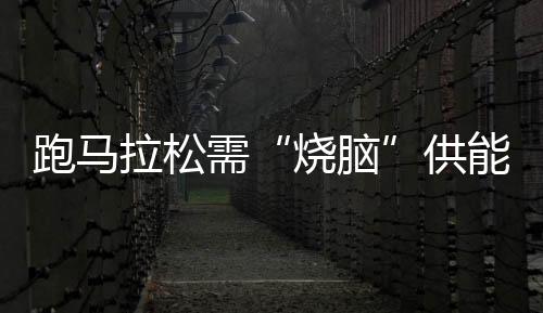 跑馬拉松需“燒腦”供能？國際最新研究稱大腦髓磷脂會發(fā)生可逆改變