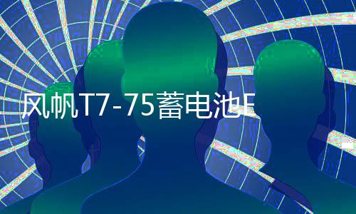 風帆T7-75蓄電池EFB適用?？怂姑傻蠚W銳界翼虎啟停汽車專用電瓶