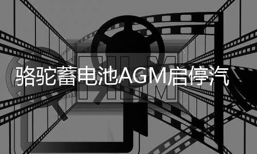 駱駝蓄電池AGM啟停汽車電瓶60ah適用于長安傳祺GS4奔馳原裝專用